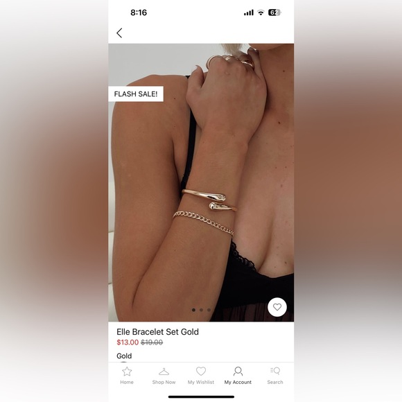 Princess Polly bracelet stack set - Picture 7 of 8